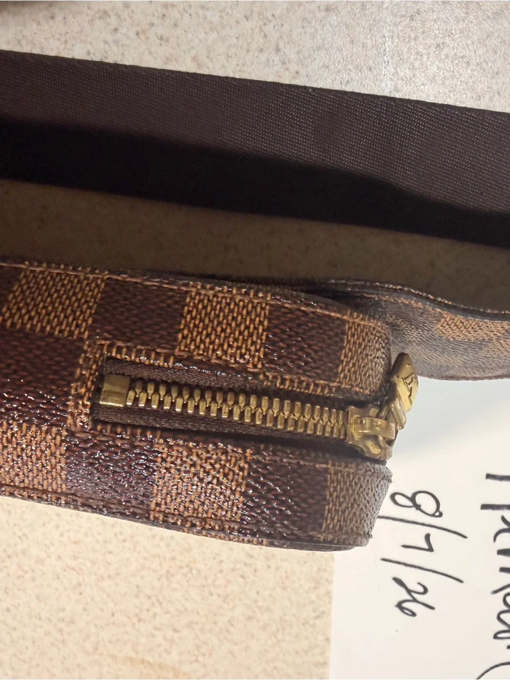 Authentic Louis Vuitton -  Ebene Geronimos Sling